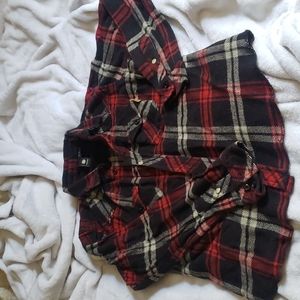 Element Thick Flannel Long Sleeve Button Up in Size Small